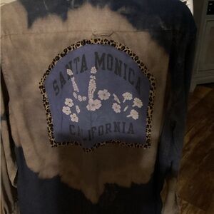 Santa Monica California Tie-Dye Shirt